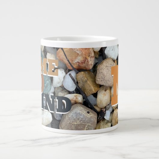 Funny Personalisiert Tough Typ Statement Jumbo-Tasse (Vorderseite)