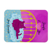 Funny Personalisiert Valentine ich höre Sie von de Magnet (Horizontal)