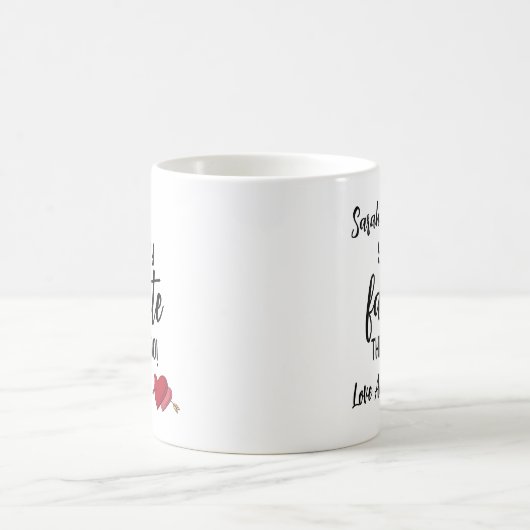 Funny Personalisiert Valentine's Geschenk Kaffeetasse (Mittel)