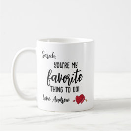 Funny Personalisiert Valentine's Geschenk Kaffeetasse