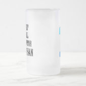 Funny Personalisiert Vater Club Chief Grill Operat Mattglas Bierglas (Mittel)