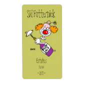 Funny Personalisiert Wine Labels (Vorne)