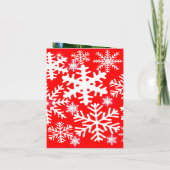 Funny personalisierter Weihnachtshüte ins Loch Einladung (Rückseite)