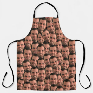 Funny Personalisiertes Foto Gesicht Koch Geschenk. Schürze