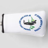 Funny Personalizable Golf Putter Cover for Men Golf Headcover (Vorderseite)