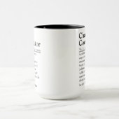 Funny Personalized Chaos Coordinator Appreciation Tasse (Zentrum)