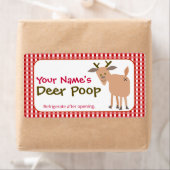 Funny Personalized Christmas Gift Reindeer Poop (Insitu)