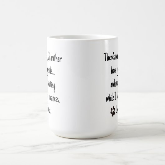 Funny Personalized Coffee Mug – Custom Quote Kaffeetasse (Mittel)