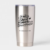 Funny Personalized Custom Tumbler Thermobecher (Rückseite)