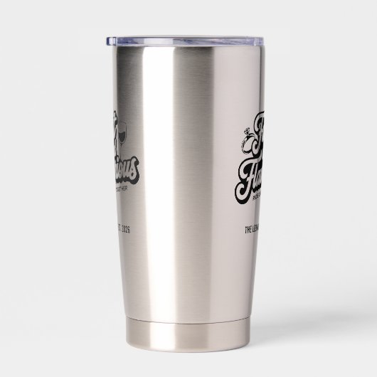 Funny Personalized Custom Tumbler Thermobecher (Rechts)