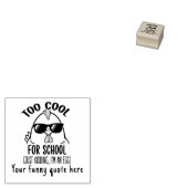  Funny personalized egg stamp, funny custom fresh  Gummistempel (Stempel)