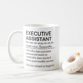 Funny Personalized Executive Assistant Definition  Kaffeetasse