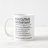 Funny Personalized Executive Assistant Definition  Kaffeetasse (Links)
