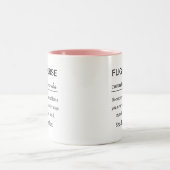 Funny Personalized Flight Nurse Definition Tasse (Mittel)