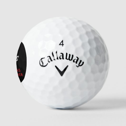 Funny Personalized Lost Ball Message Golf Balls (Logo)