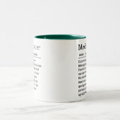 Funny Personalized Medical Coder Definition  Tasse (Mittel)