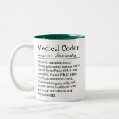 Funny Personalized Medical Coder Definition  Tasse (Links)