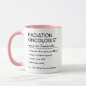 Funny Personalized Radiation Oncologist Definition Tasse (Links)