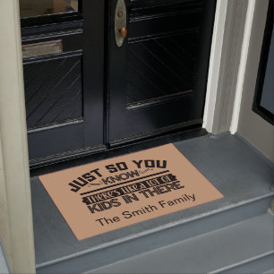 Funny Personalized Welcome Doormat Fußmatte