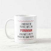 Funny Peru Peru Geschenk Idee Kaffee Tasse Cup (Links)