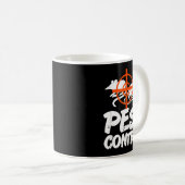 Funny Pest Control Humor For Rat Hunters &amp; Tra Kaffeetasse (VorderseiteRechts)