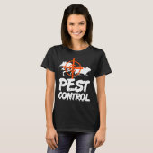 Funny Pest Control Humor For Rat Hunters & Tra T-Shirt (Vorne ganz)
