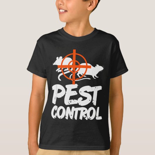 Funny Pest Control Humor For Rat Hunters & Tra T-Shirt (Vorderseite)