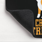 Funny Pet Cats und Crush The Patriarchy T - Shirt  Mousepad (Ecke)