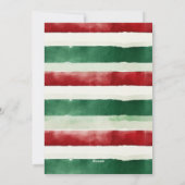 Funny Pet definieren naughty Christmas Feiertagskarte (Rückseite)