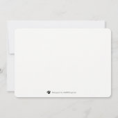 Funny Pet Dog Territory Save the Date Card (Rückseite)