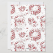 Funny Pet Holiday Card Feiertagskarte (Rückseite)