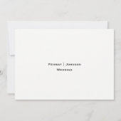 Funny Pet Hund Save the Date Karte (Rückseite)