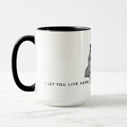 Funny Pet Parent Custom Tasse (Links)