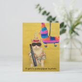 Funny Pet Spanische Postkarten für Spaß oder Unter (Stehend Vorderseite)