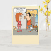 Funny Pet Store Desaster Geburtstag Karte (Gelbe Blume)