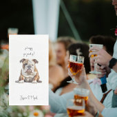 Funny Pet Wedding Serviette