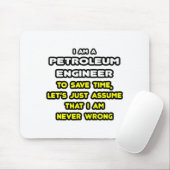 Funny Petroleum Engineer T - Shirt und Geschenke Mousepad (Mit Mouse)