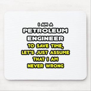Funny Petroleum Engineer T - Shirt und Geschenke Mousepad