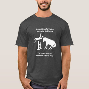 Funny Pferd Springer Mann in der Ausbildung T-Shirt