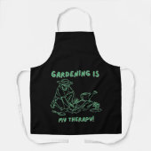 Funny Pflanze Lady Schürze für Frauengärtnerei Lov (Vorderseite)