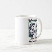 Funny Pflanze Lover Retro Design Kaffeetasse (VorderseiteRechts)