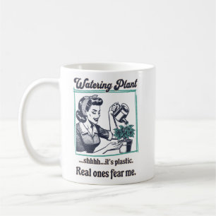 Funny Pflanze Lover Retro Design Kaffeetasse