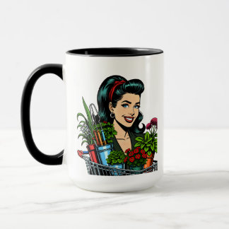 Funny Pflanze Puff | Grün ist das neue Schwarze Tasse