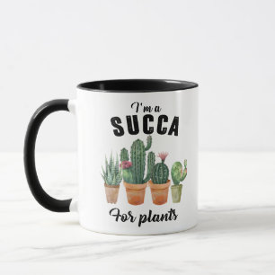 Funny Pflanze succulent potent cacti cactus Tasse
