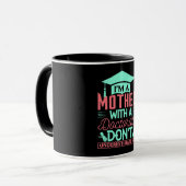 Funny PH.D Doctorate Zitat/Sprichwort-Tasse Tasse (Vorderseite Links)