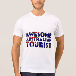 Funny Phantastisch australische Flag Typografie T-Shirt