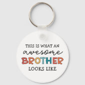 Funny Phantastisch Brother | Geschenk für den best Schlüsselanhänger (Rückseite)