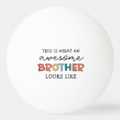 Funny Phantastisch Brother | Geschenk für den best Tischtennisball (Rückseite)