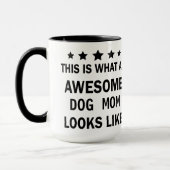 Funny Phantastisch Dog Mama / Dog Lover Trendy Cof Tasse (Links)
