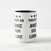 Funny Phantastisch Dog Mama / Dog Lover Trendy Cof Tasse (Zentrum)